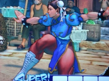 Chun Li from Street Fighter cover