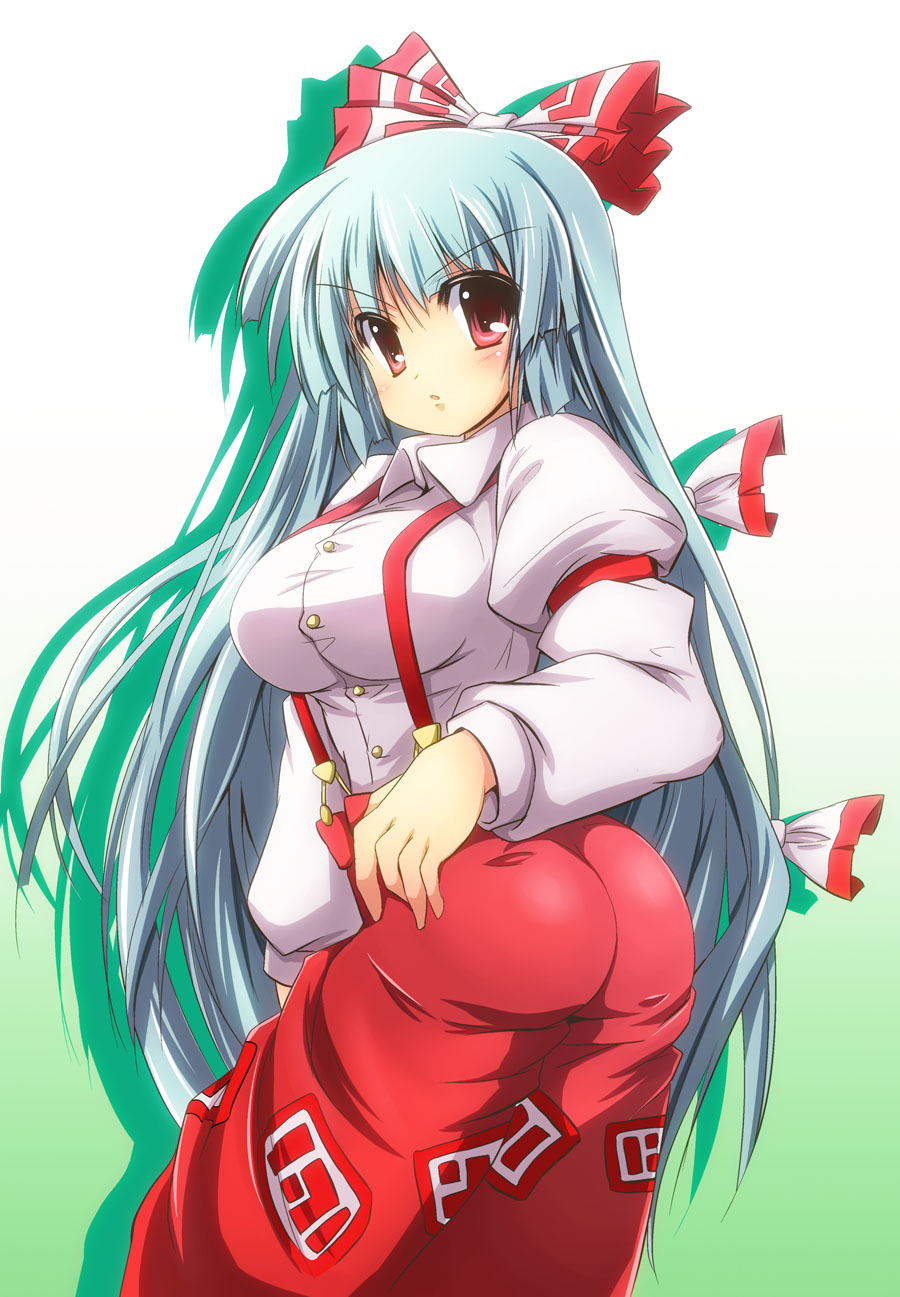 Touhou Character Fujiwara no Mokou page 2 full