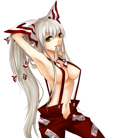 Touhou Character Fujiwara no Mokou page 8 full
