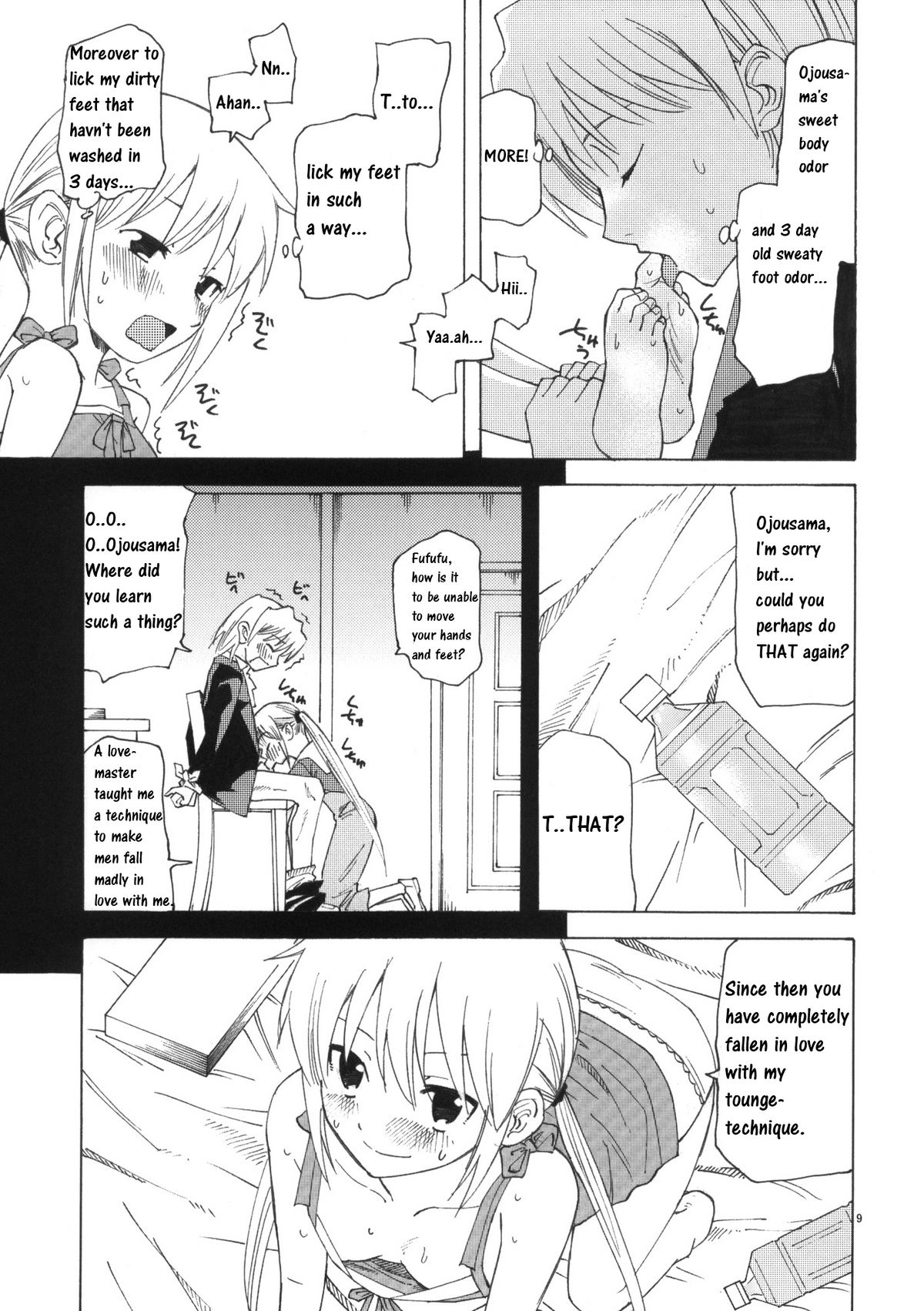 Hikikomori Ojousama no Betabeta | The Shut-In Ojousama's Stickiness page 8 full