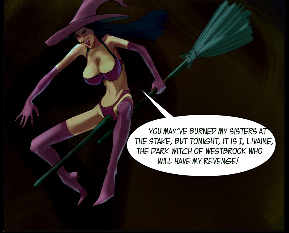 Dark Witch of Westbrook #3 page 2 full
