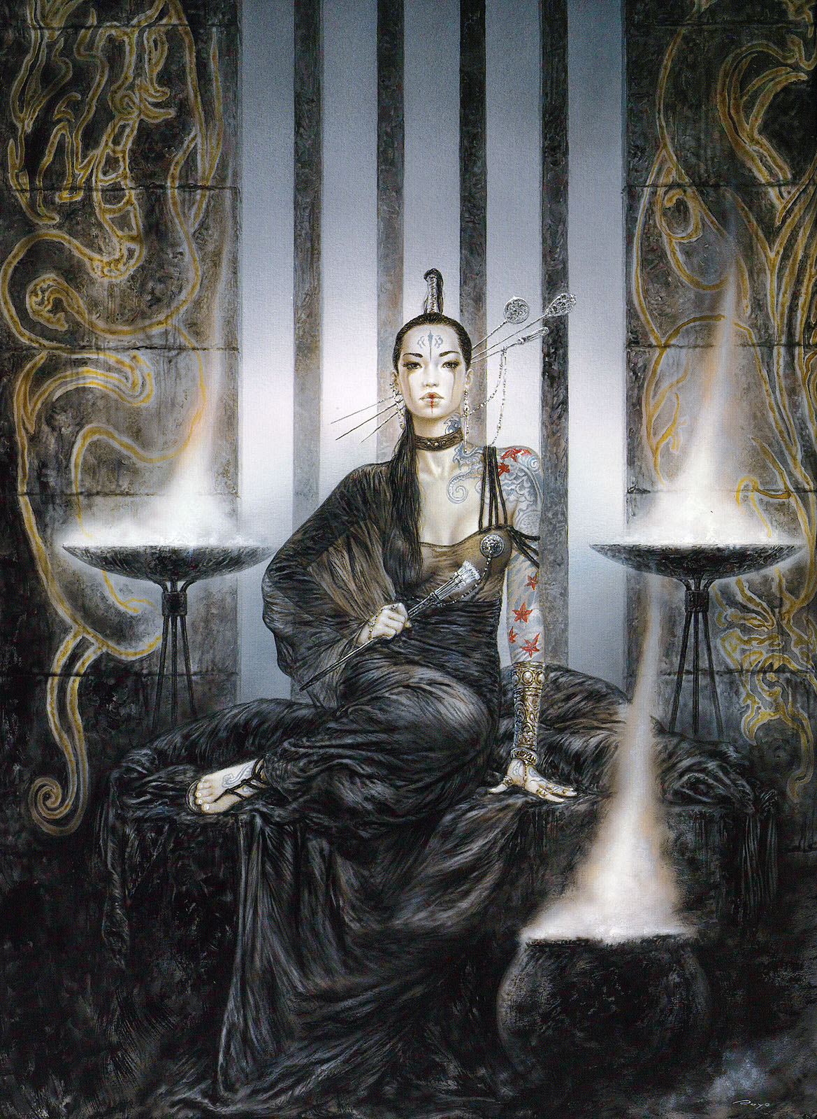 LUIS ROYO - Dead Moon Artbook page 5 full