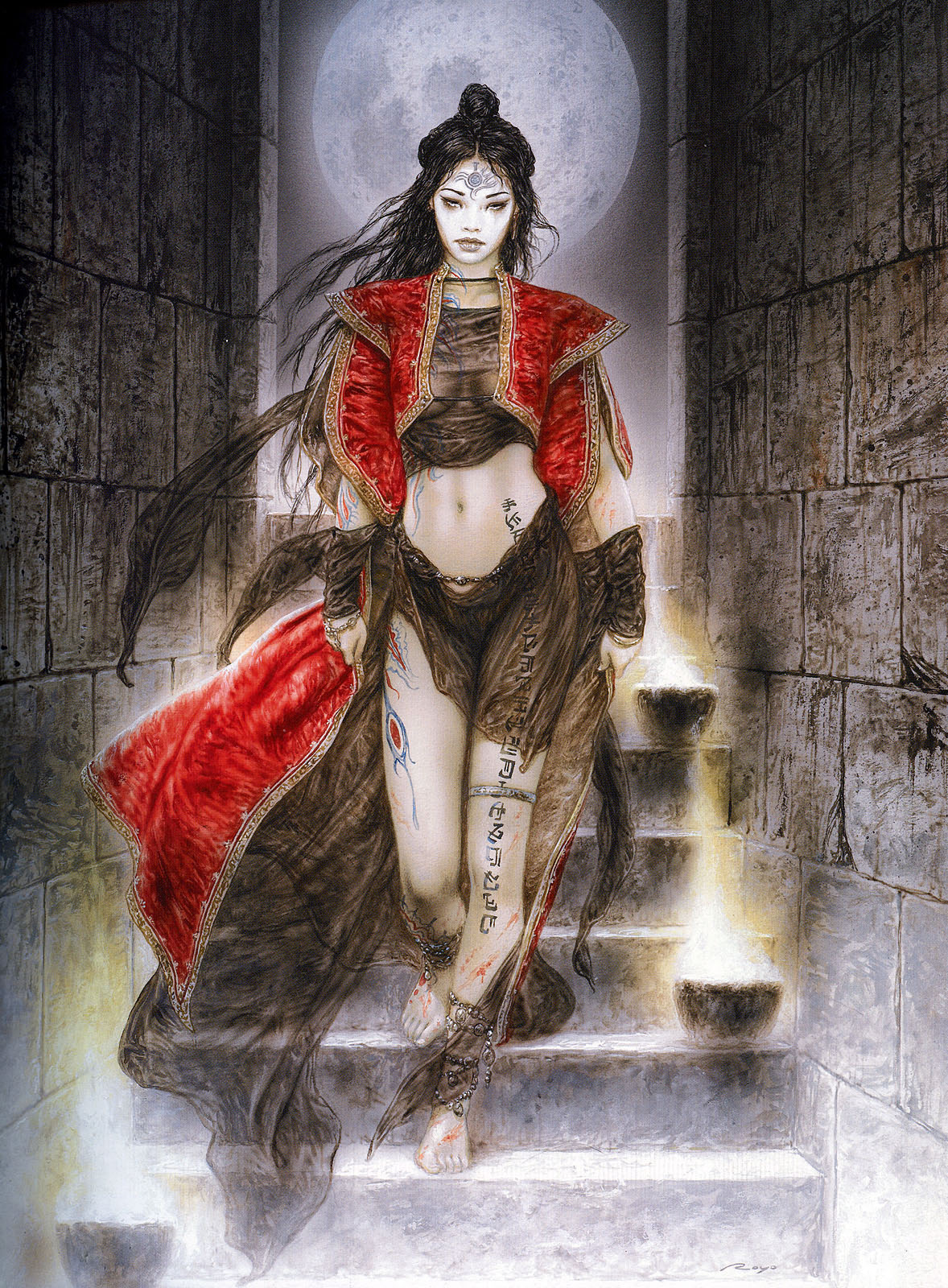 LUIS ROYO - Dead Moon Artbook page 7 full