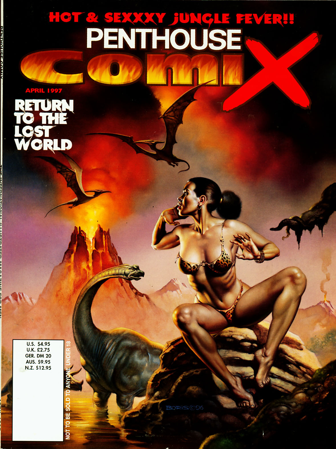 Penthouse Comix 21 page 1 full