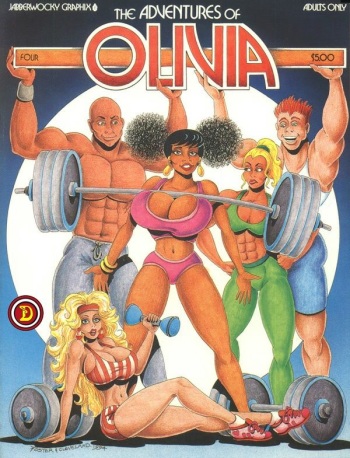 The Adventures of Olivia #4 cover