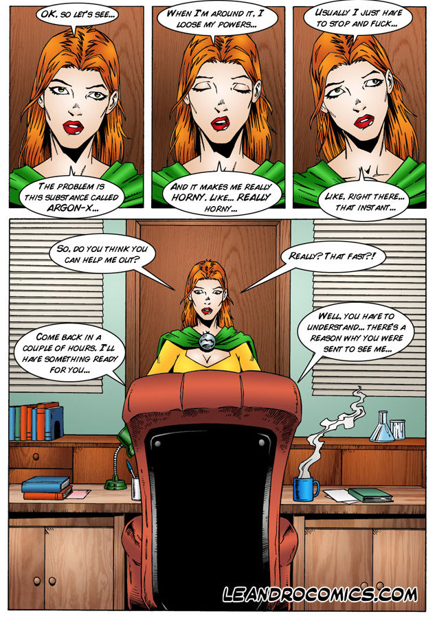 Megachick Meets Eugene page 1 full