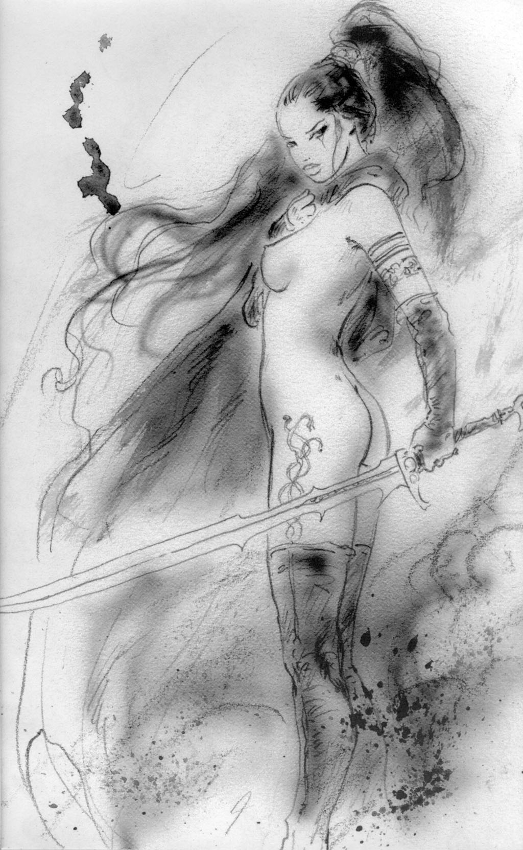 LUIS ROYO - Wild Sketches I Artbook page 10 full