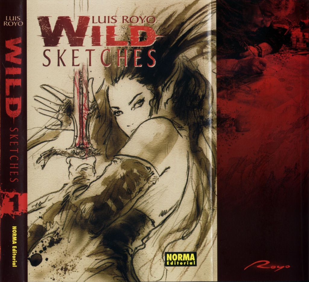 LUIS ROYO - Wild Sketches I Artbook page 2 full