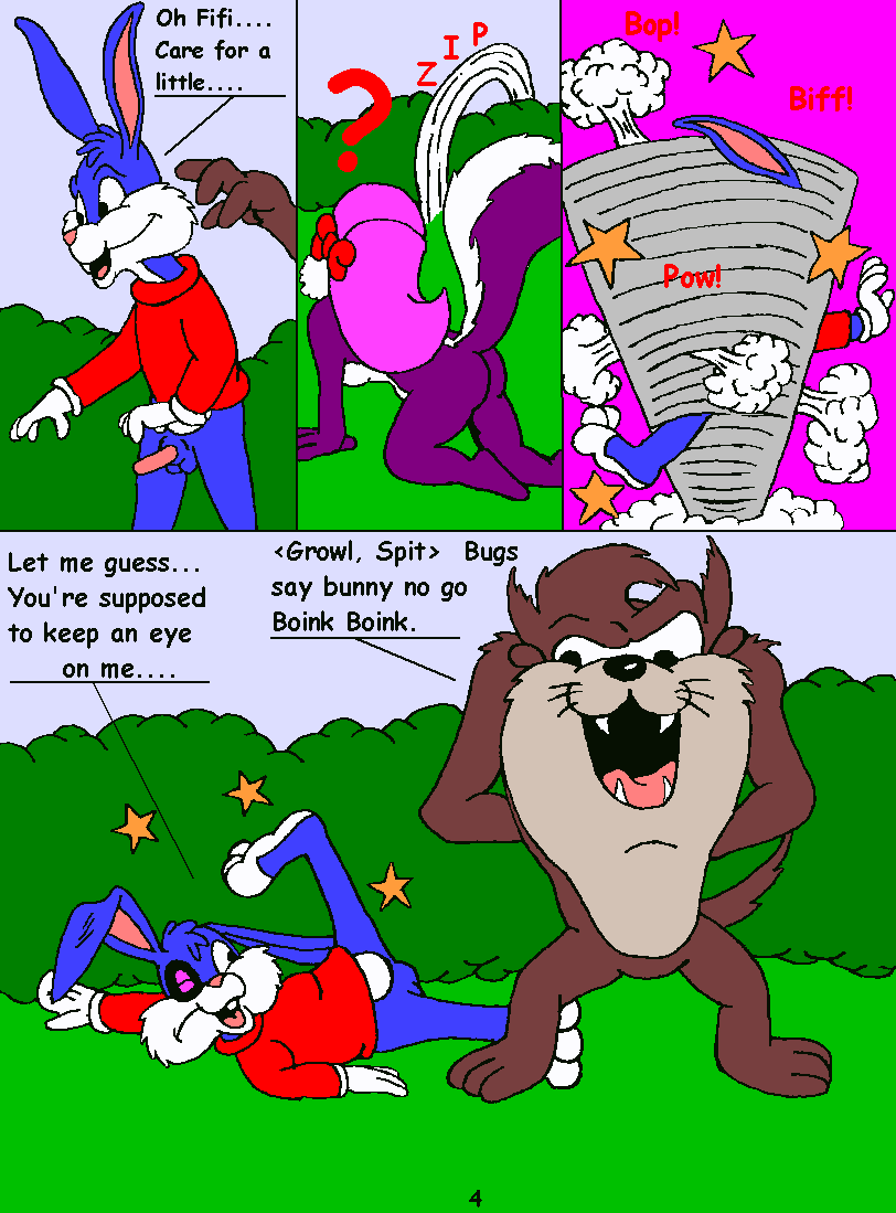 Tinee Toon Adventures #4 page 5 full