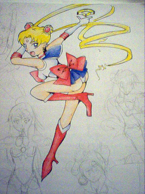Usagi Tsukino  pt 3 page 3 full