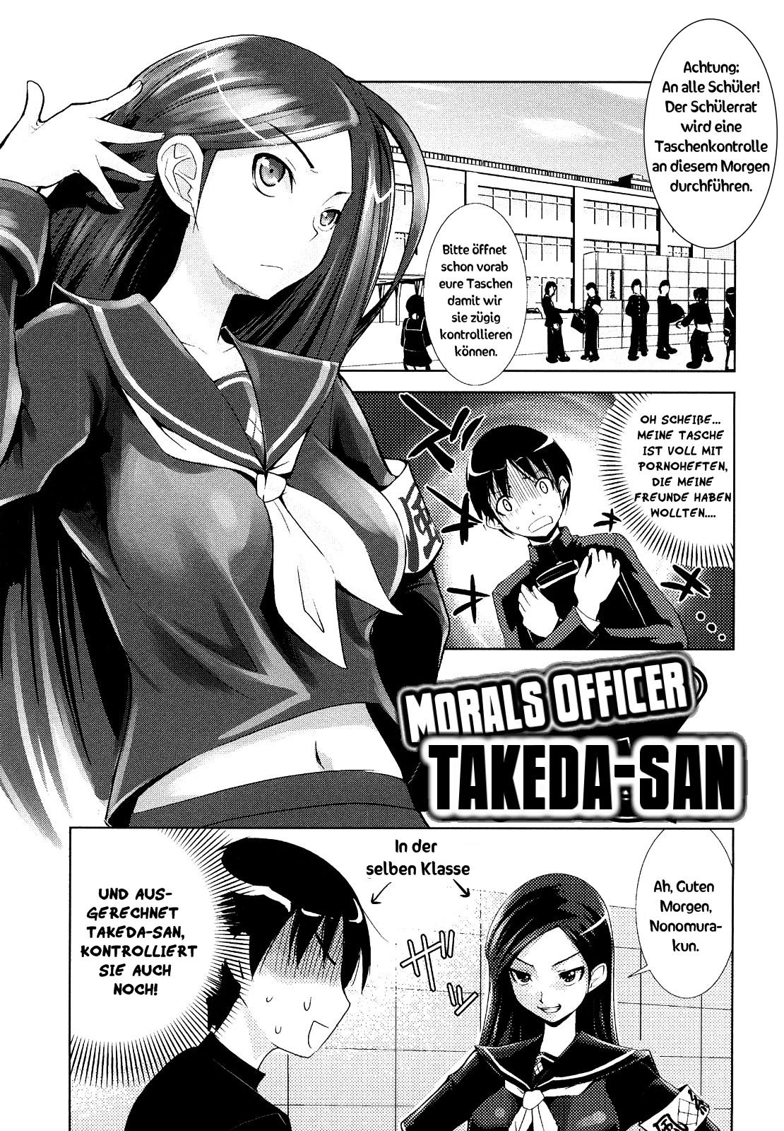 Fuuki Iin no Takeda-san | Morals Officer Takeda-san page 1 full