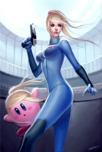 Samus Aran page 1 full