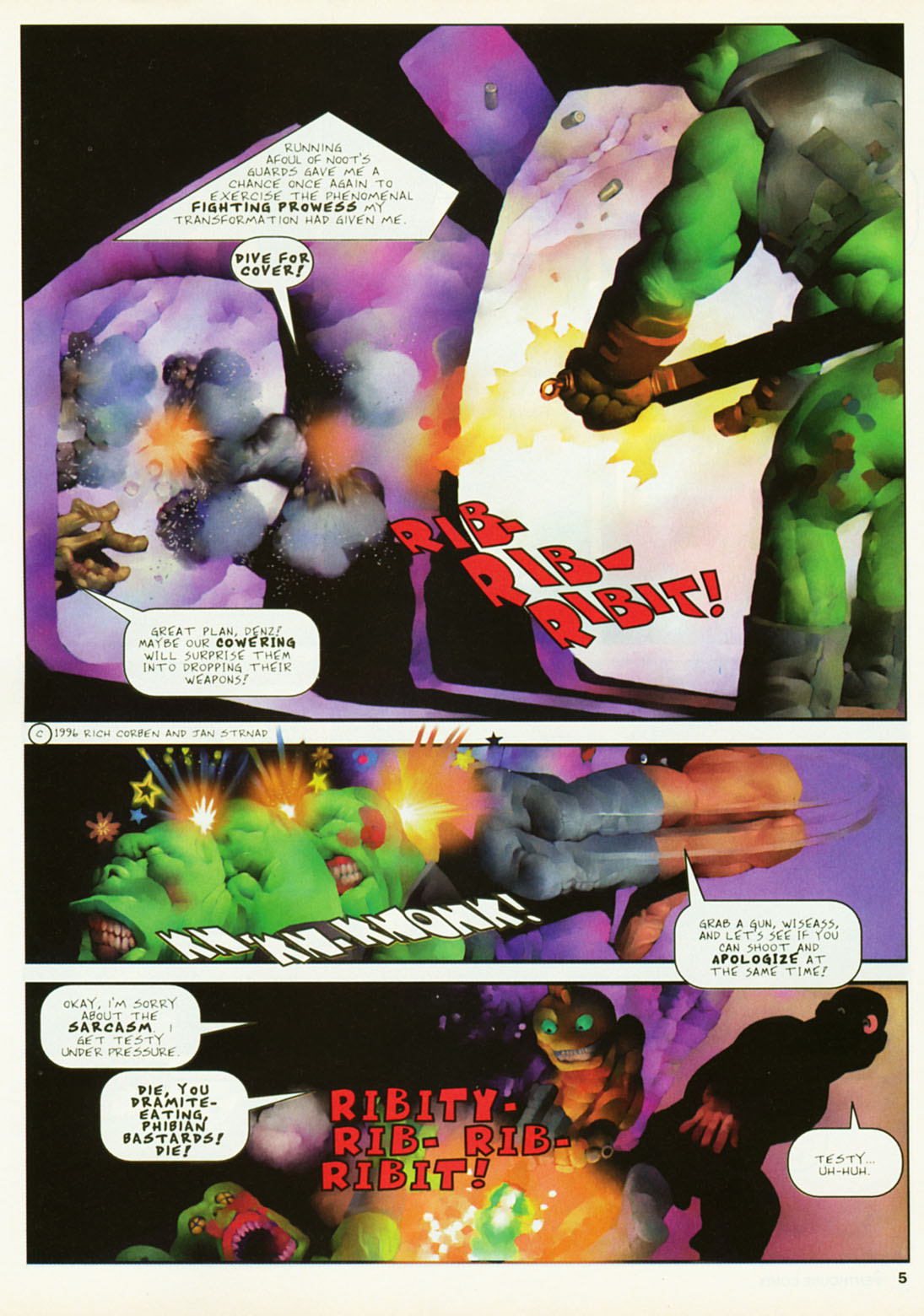 Penthouse Comix 19 page 5 full