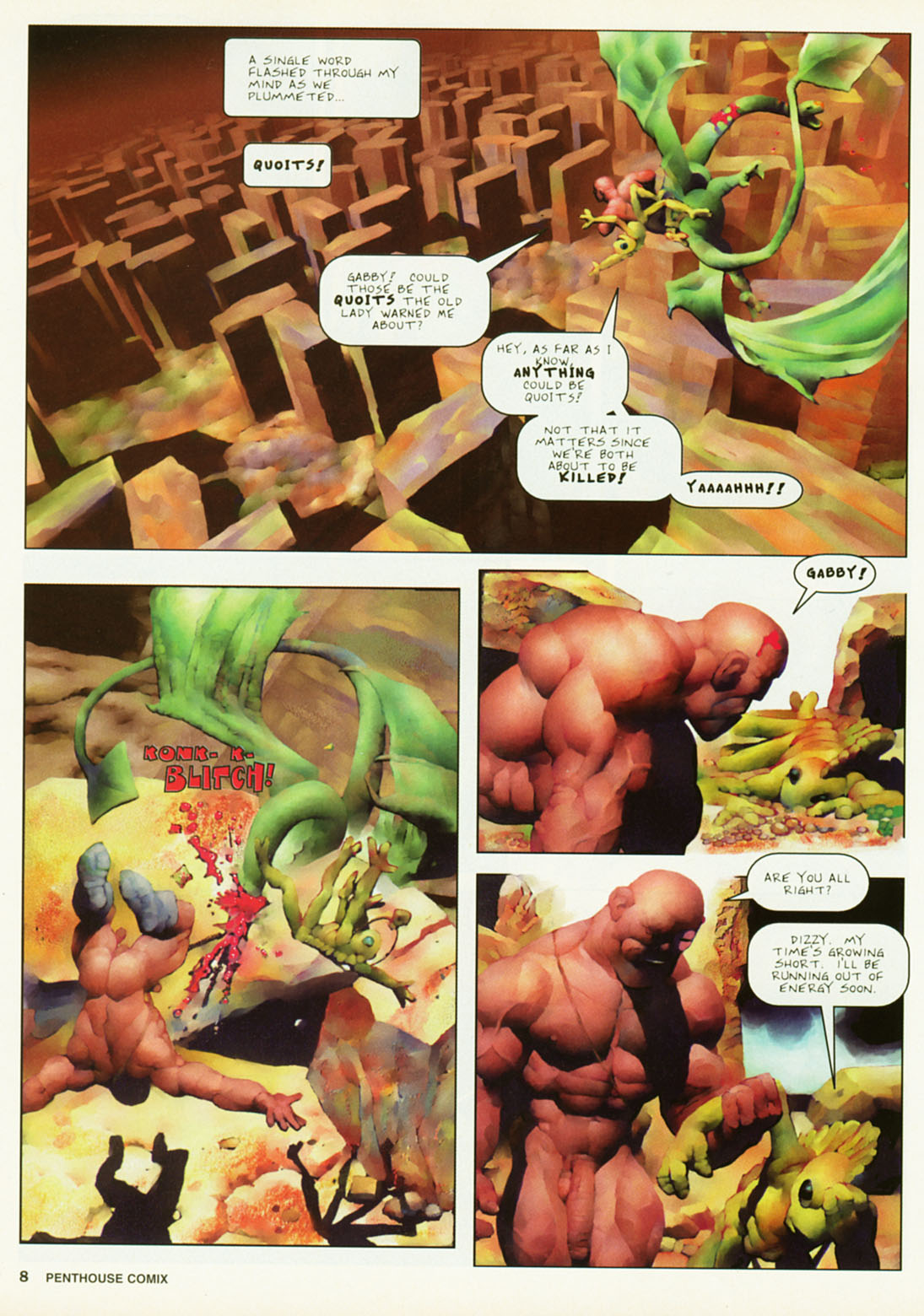 Penthouse Comix 19 page 8 full