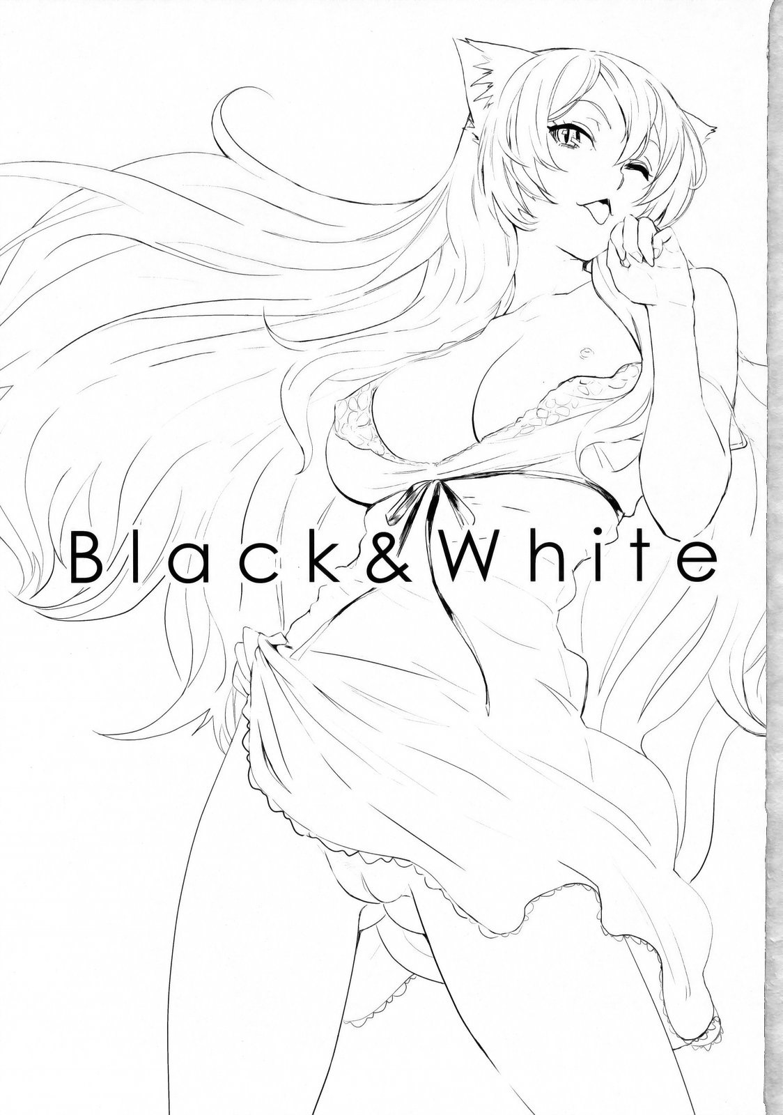 Black &amp; White page 3 full
