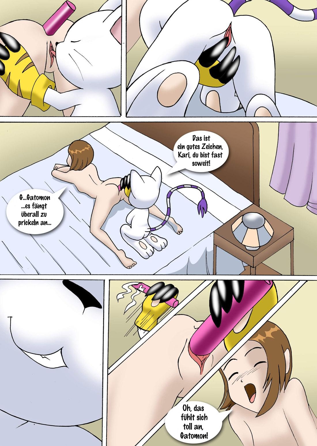 Gatomon's Playtime page 8 full