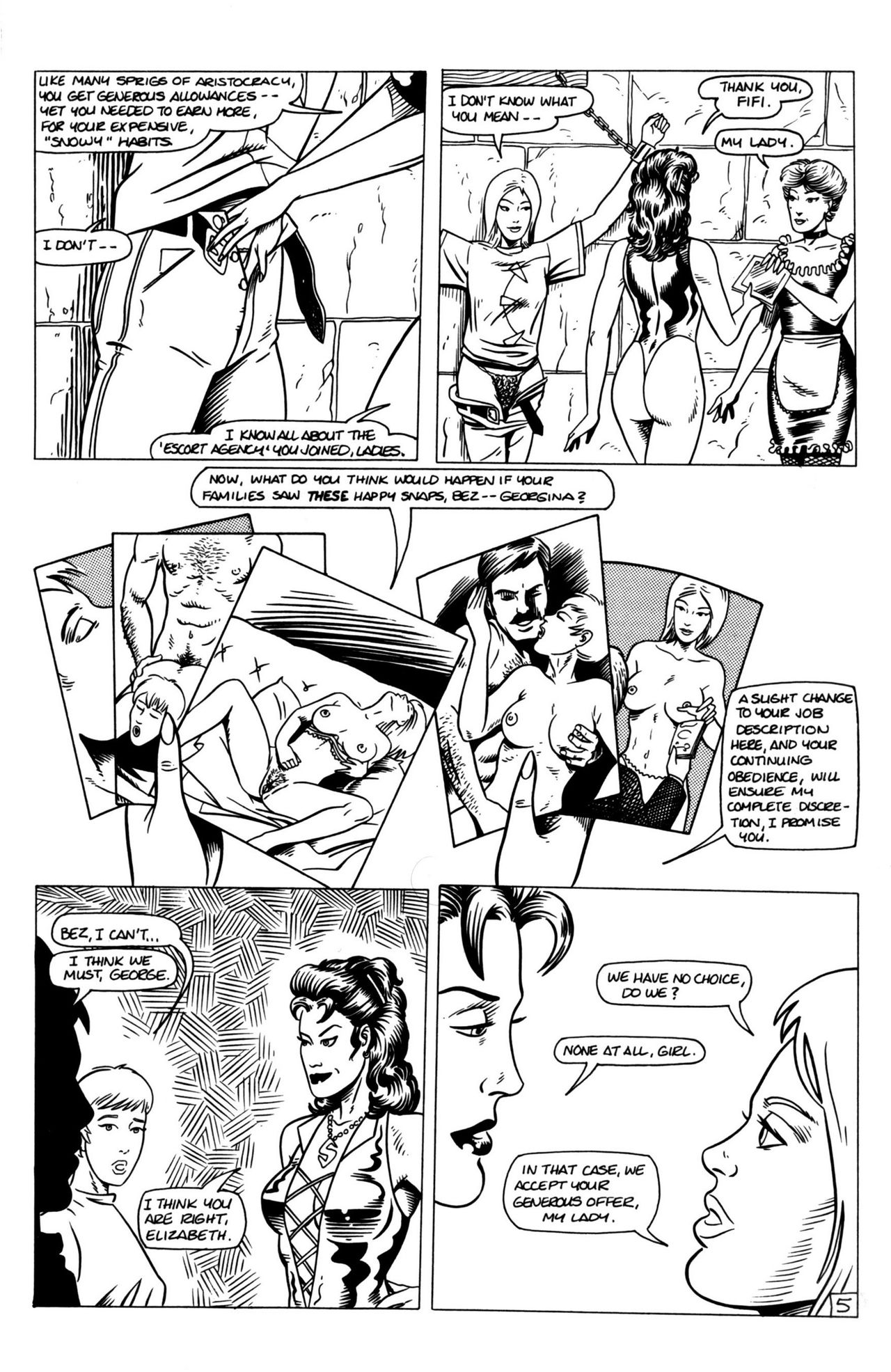Sabina - Mistress of Escapes #5 page 7 full
