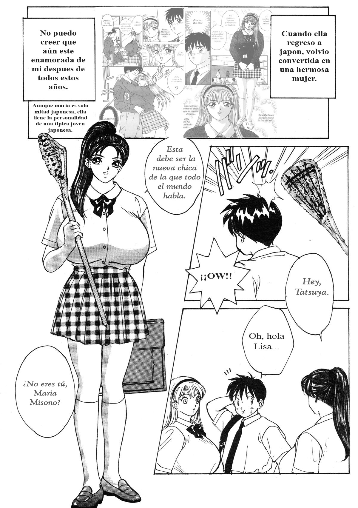 BLUE EYES Vol. 1 Ch. 2 page 4 full