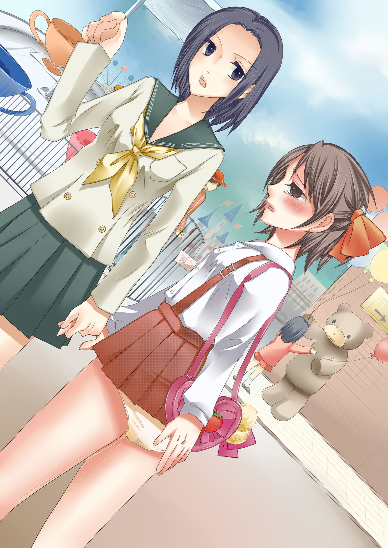Seiten Shoujo Bangaihen ～Ikihaji no Omorashi Shuugaku Ryokou～ page 5 full
