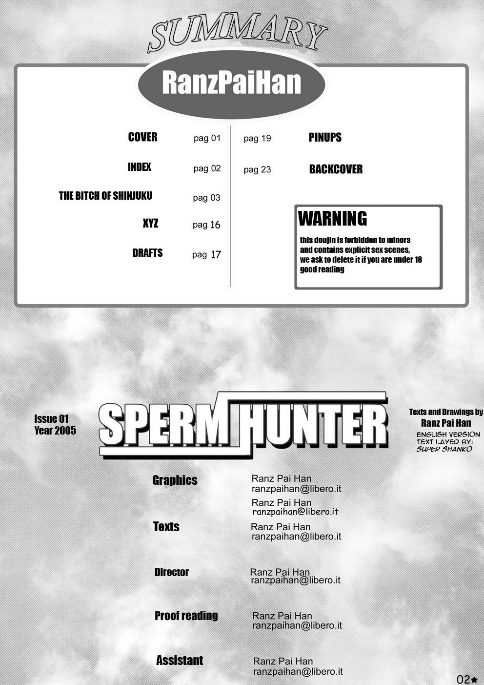 Sperm Hunter 01 - La Cagna di Shinjuku | The Bitch of Shinjuku page 2 full