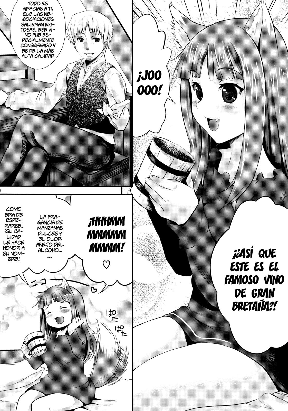 Ookami to Mitsu Ringo page 5 full