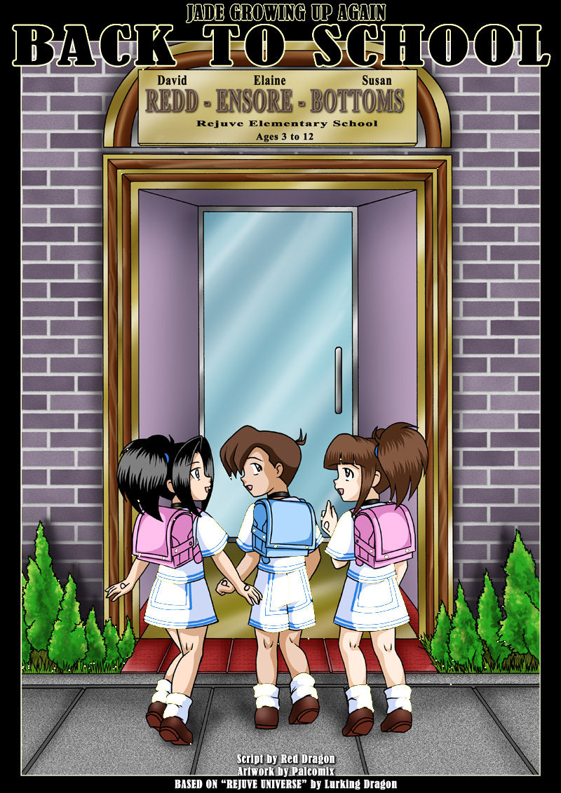 Jade's Growing Up Again - Back to School page 1 full