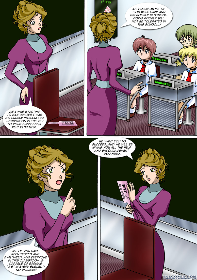 Jade's Growing Up Again - Back to School page 8 full