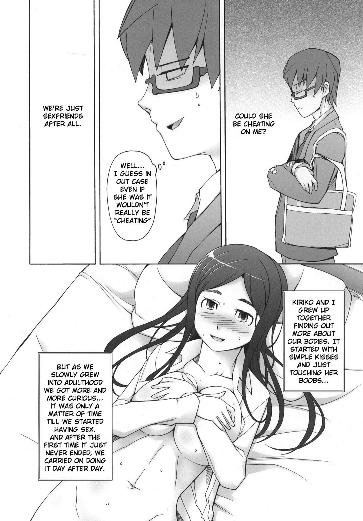 LUSTFUL BERRY OVERNIGHT GAME Ore no Shiranai Basho de, Akegata Made Moteasobareta Kanojo. page 5 full