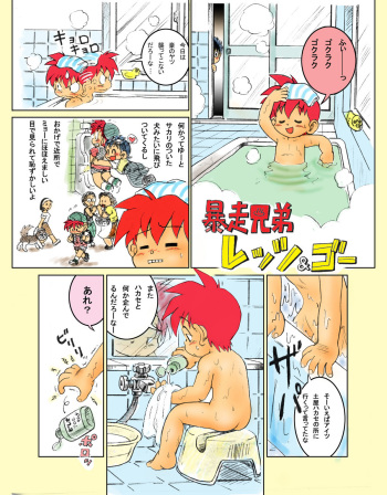Mitsui Jun - Bousou Kyoudai Retsu &amp; Go cover