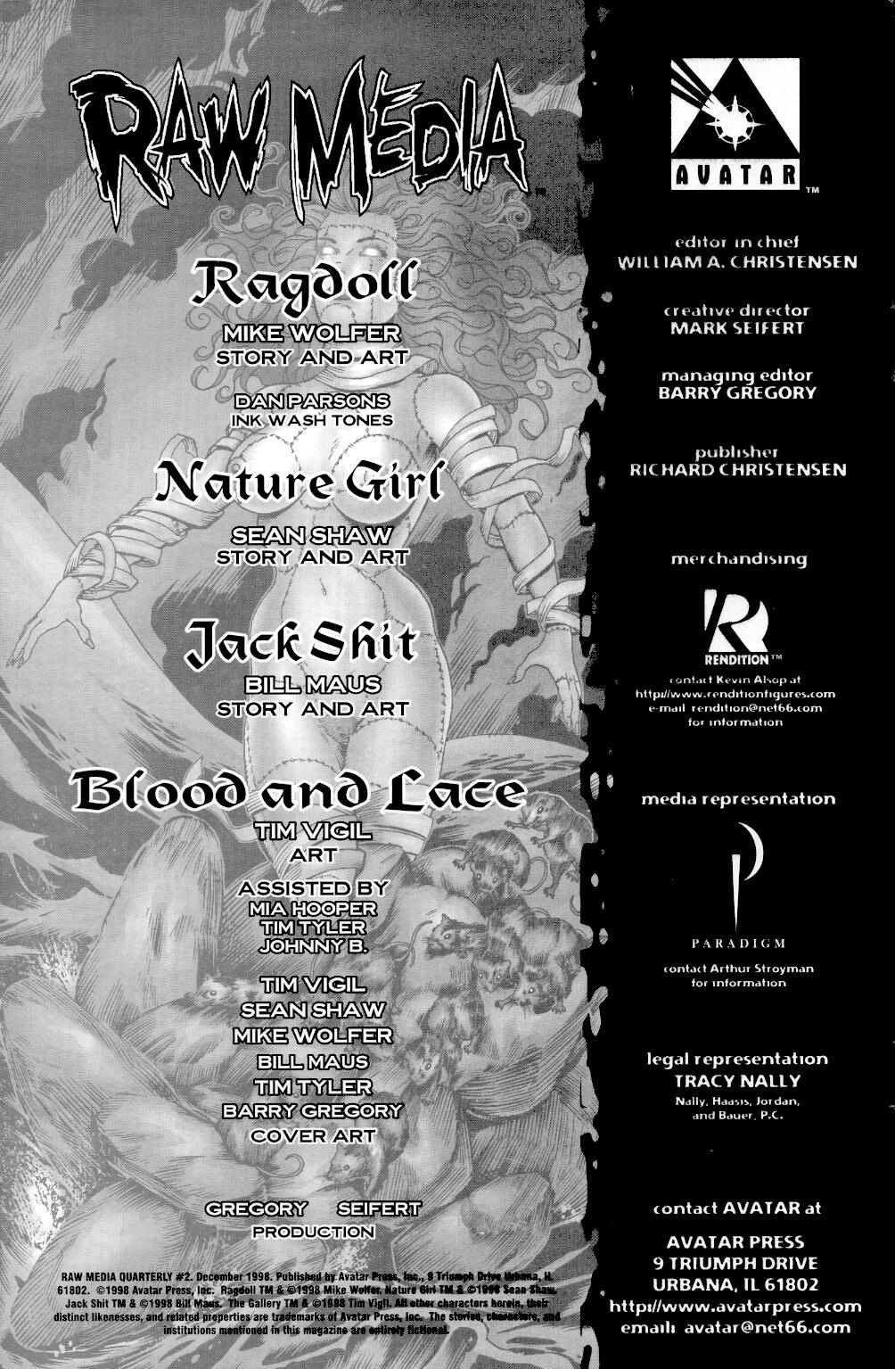 Raw Media - Volume 2 page 2 full