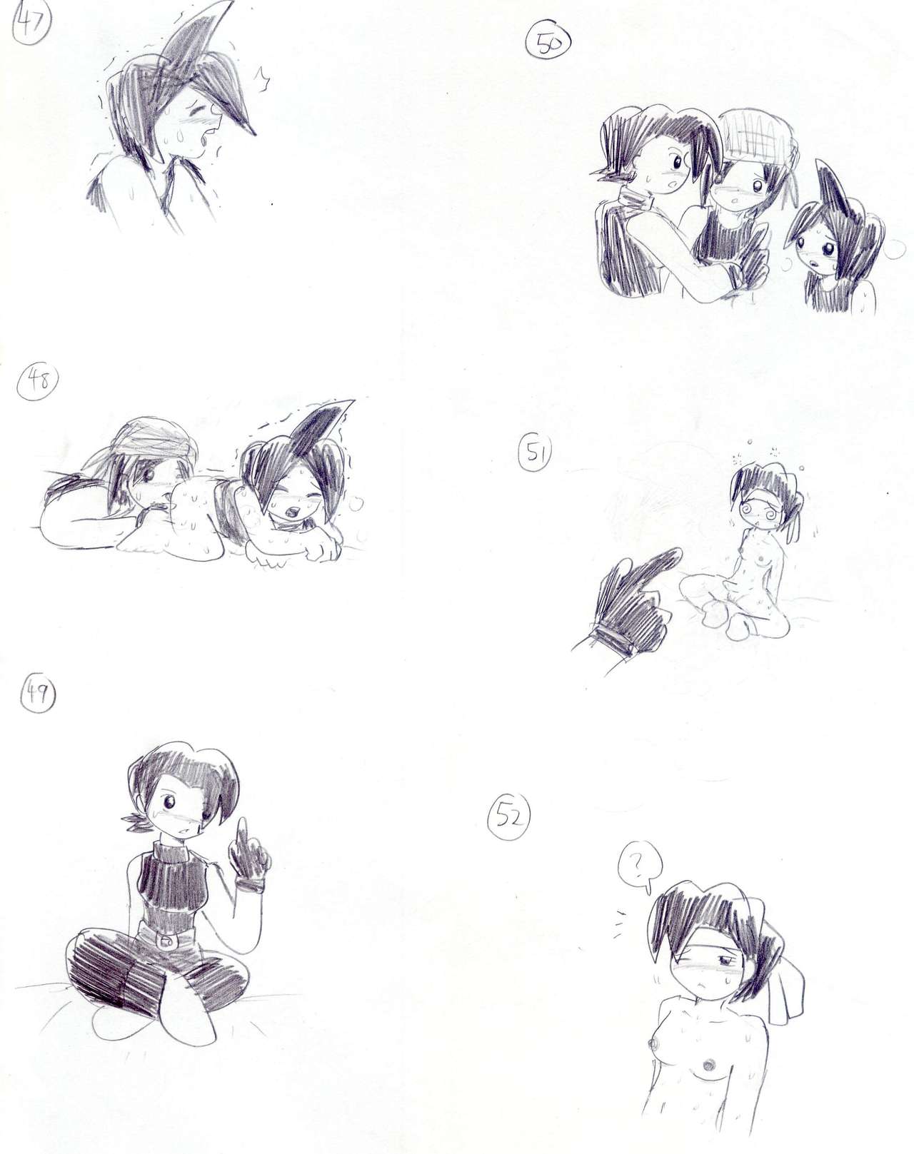 Untitled dickgirl comic page 9 full