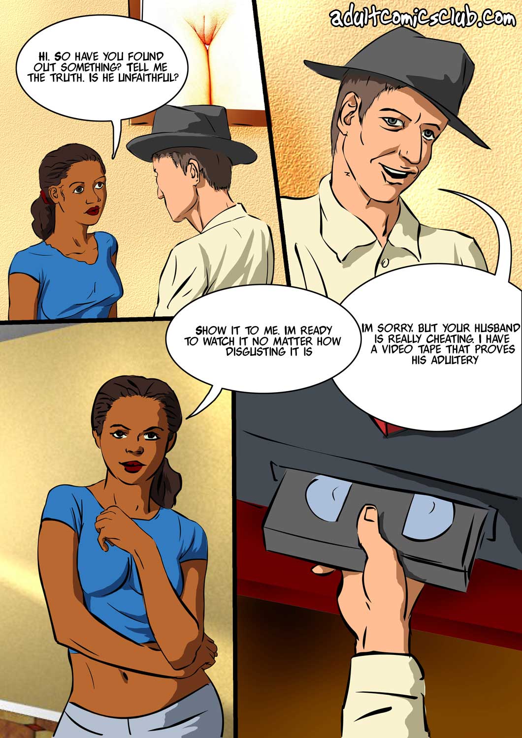Sex Detective page 1 full