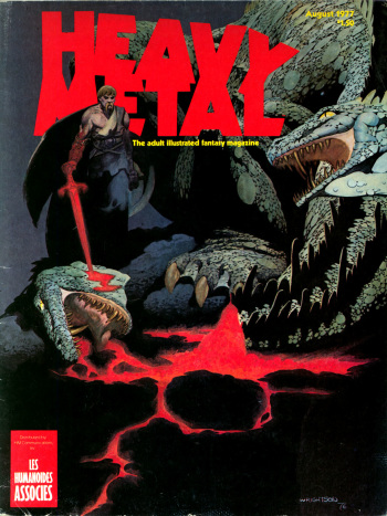 Heavy Metal 1977-08-Vol-01-#05 August cover