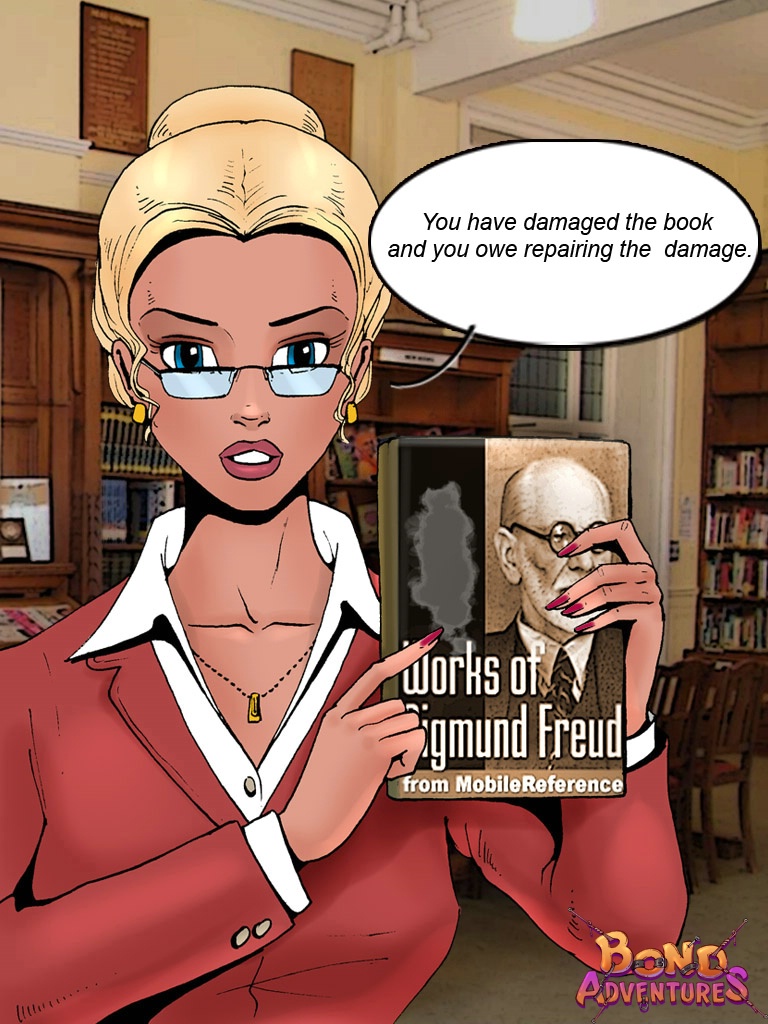 Set 69 - Bruce in library Part 1 page 3 full