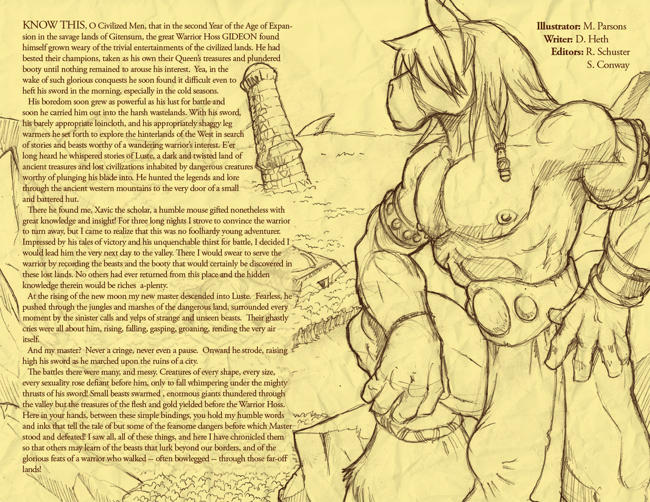 Gideon's Bestiary page 2 full