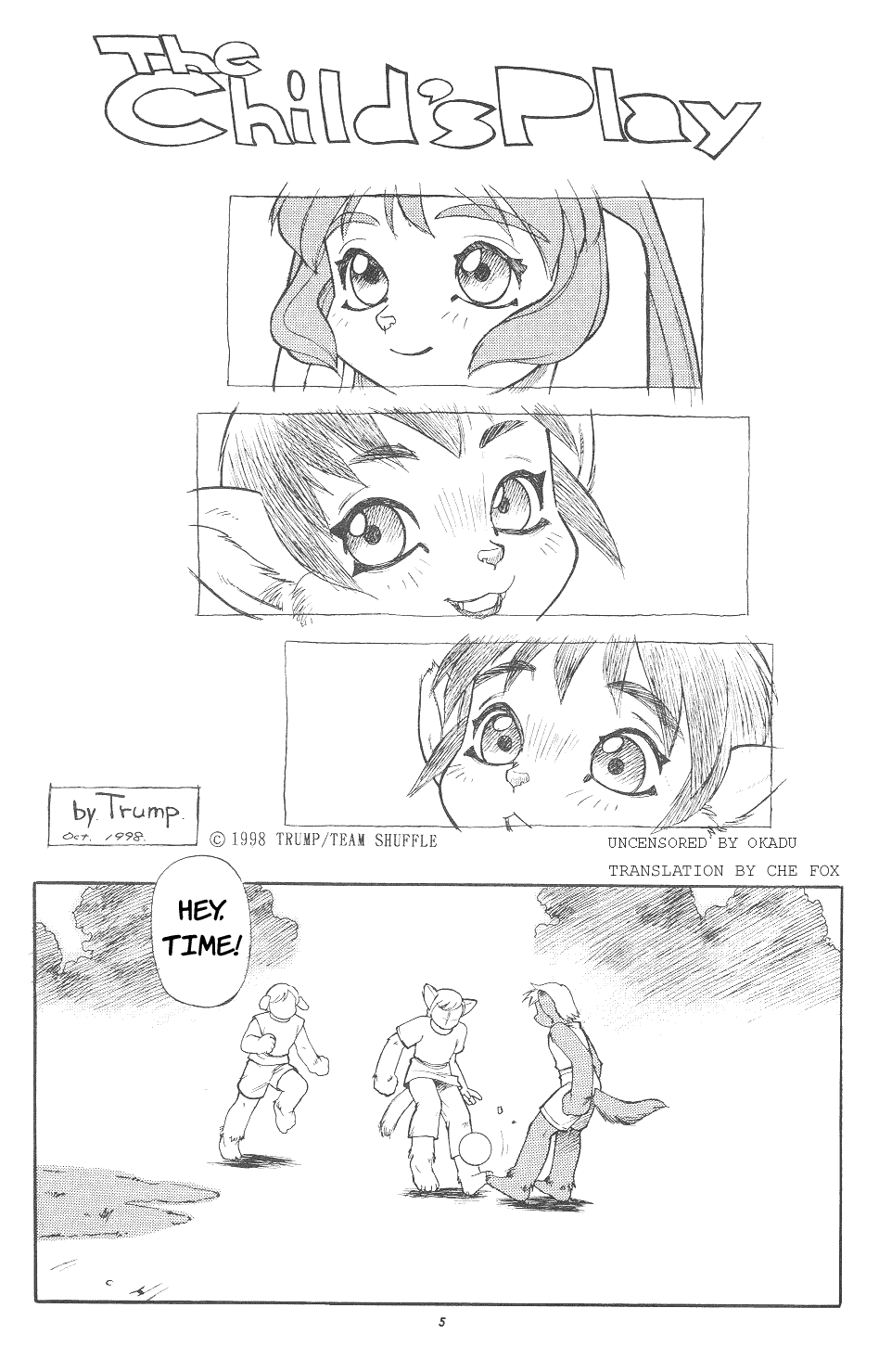 Kemono Shounen | Furry Boys page 6 full