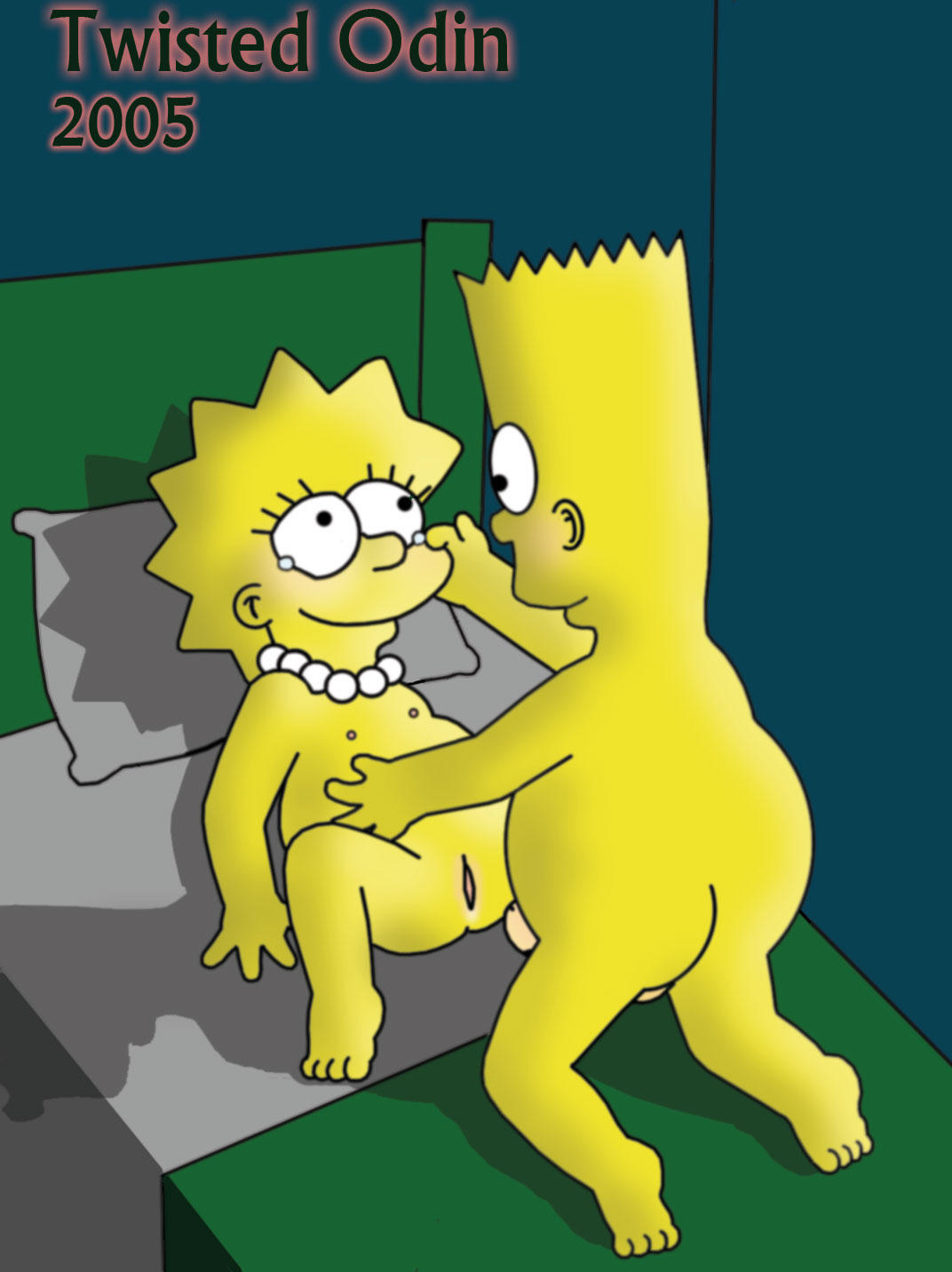 Simpsons - young Bart, Lisa and Maggie page 10 full