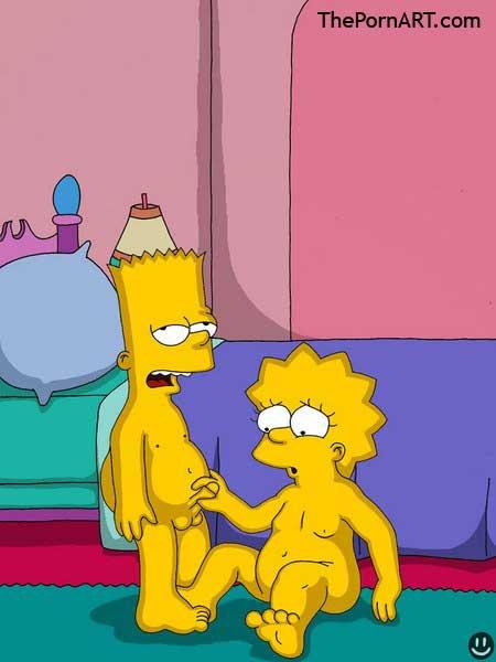 Simpsons - young Bart, Lisa and Maggie page 2 full