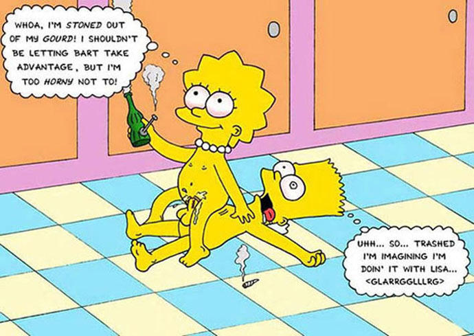 Simpsons - young Bart, Lisa and Maggie page 5 full
