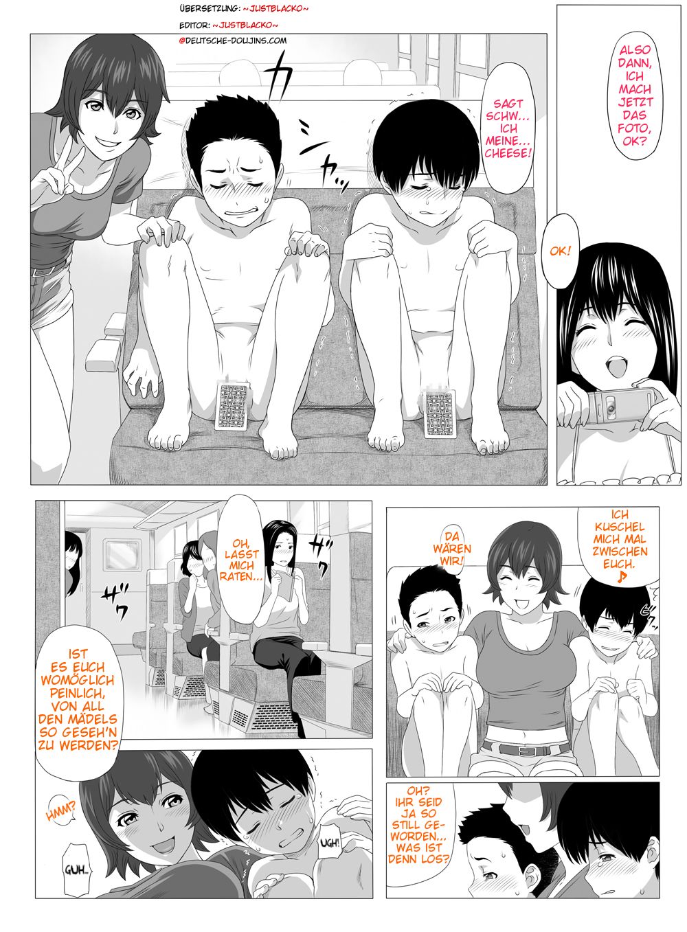Kimi no Chinchin Shame rasete Densha Strip Hen page 5 full