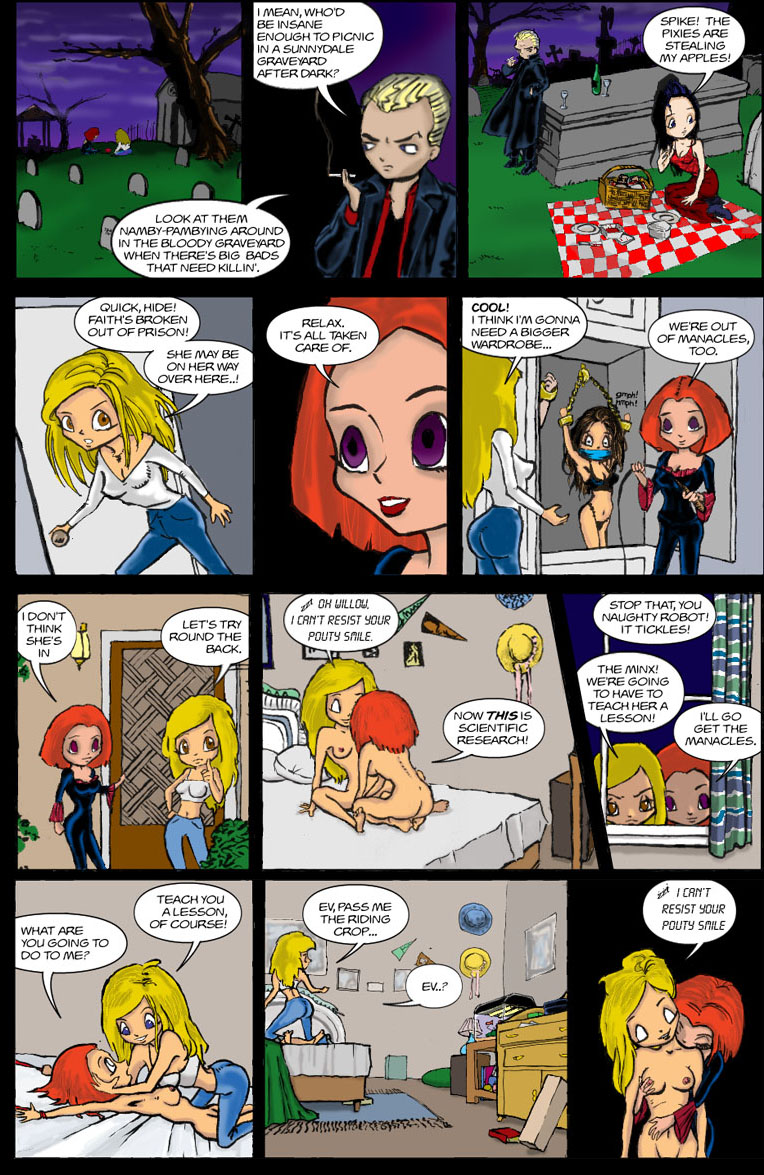 The Erotic Adventures of Buffy and Evil Willow page 3 full