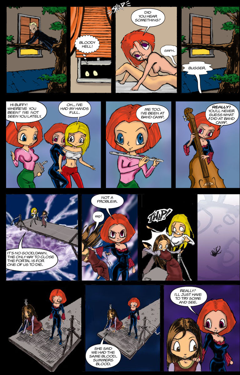 The Erotic Adventures of Buffy and Evil Willow page 5 full