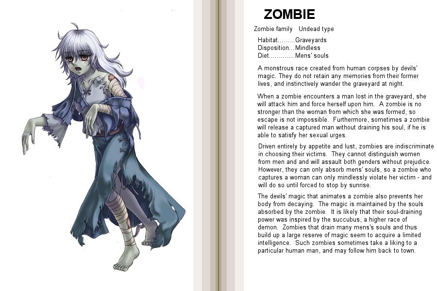 Monster Girl Index page 3 full