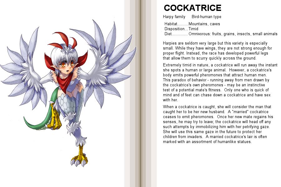 Monster Girl Index page 4 full