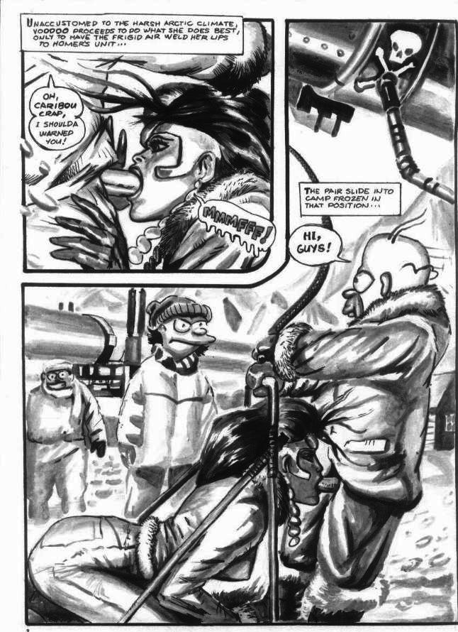 Dark Simpsons Comic page 2 full