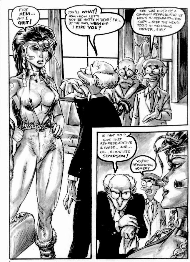 Dark Simpsons Comic page 4 full