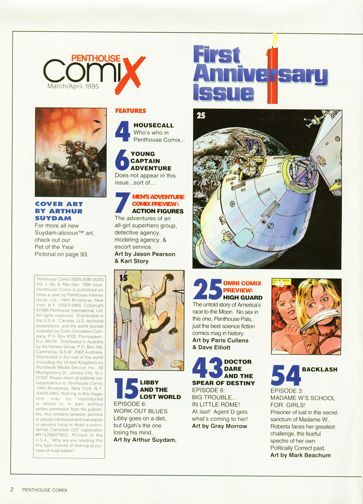 Penthouse Comix 6 page 3 full