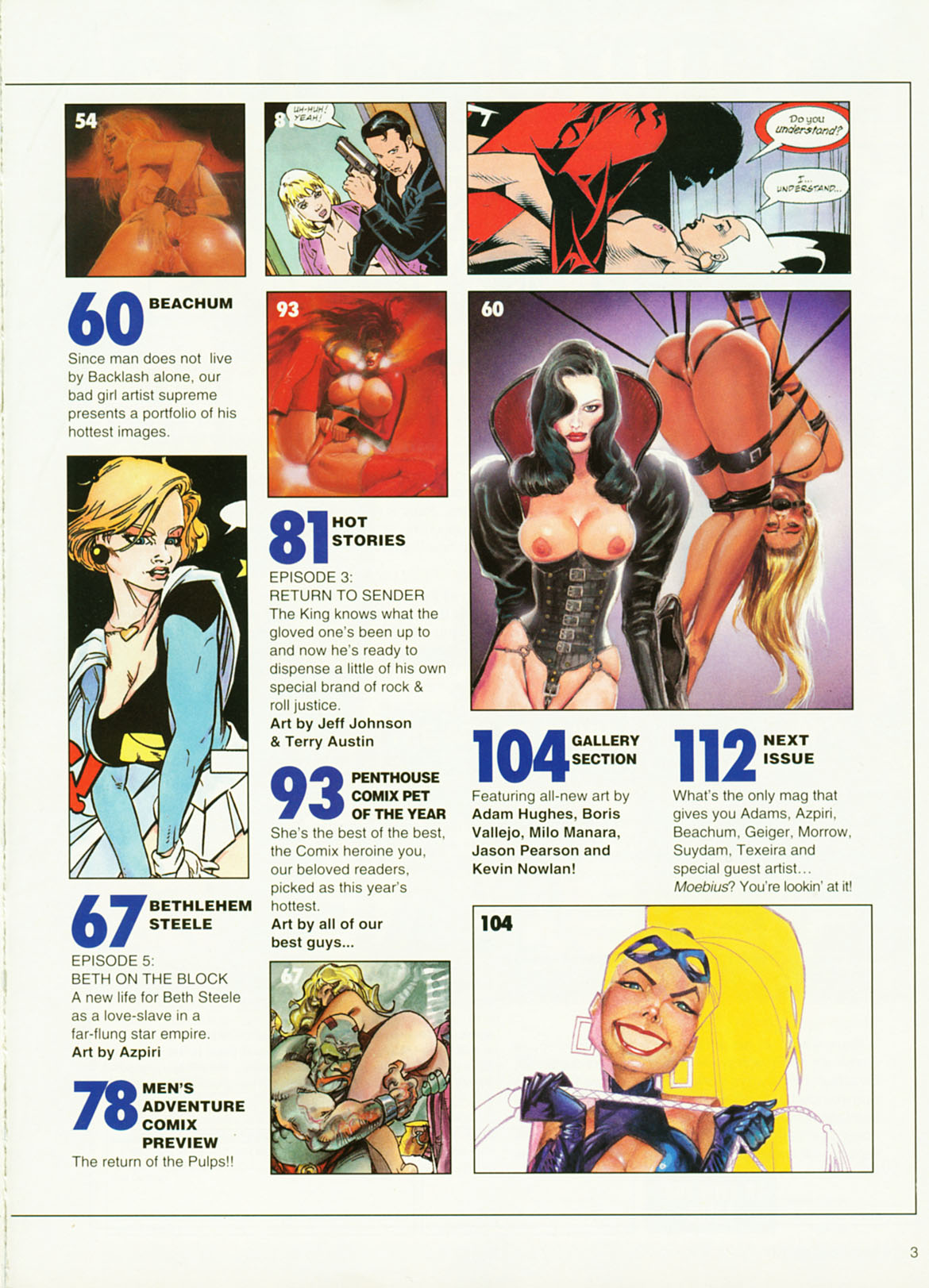 Penthouse Comix 6 page 4 full