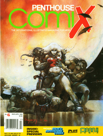 Penthouse Comix 6 cover