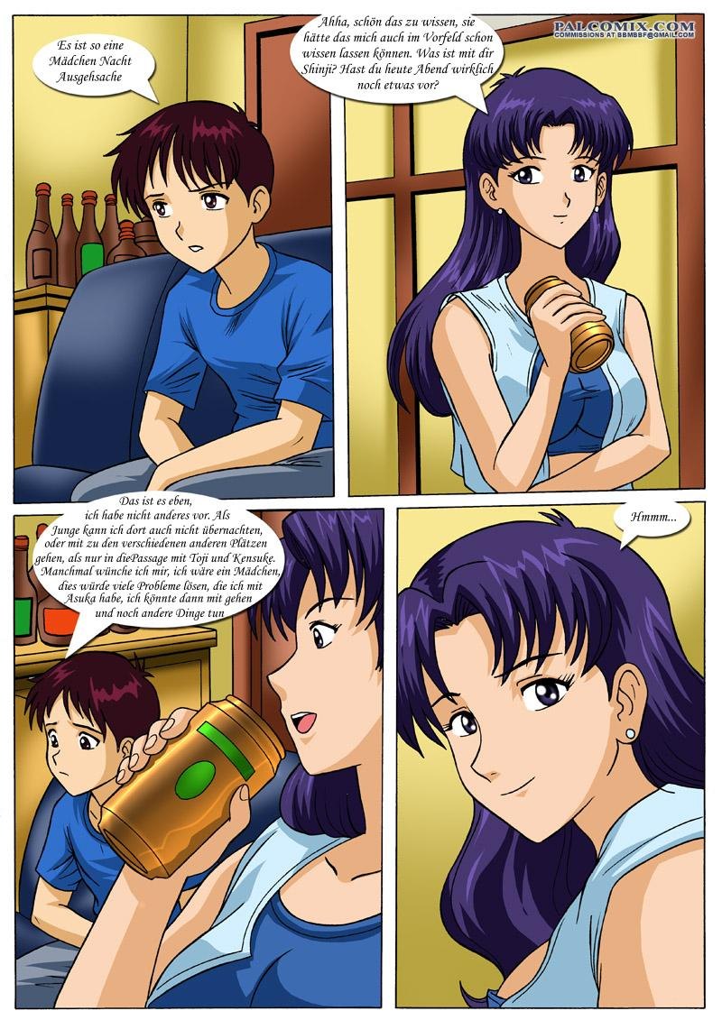 Neon Genesis Evangelion - Misato's New Girlfriend page 3 full